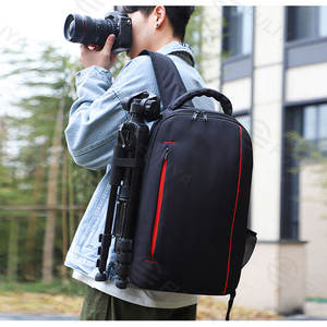 Fuliya BSCI Factory Travel <span class=keywords><strong>Sac</strong></span> à dos étanche pour ordinateur portable Caméscope Digital Dslr Camera Sacs vidéo pour la photographie Hommes Femmes - Product Image 3