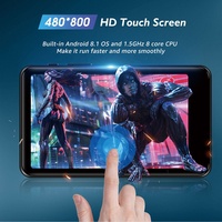 Lecteur MP4 Aomago M505 avec écran tactile de 3,87 pouces, Android 2+32 Go, WiFi, lecteur vidéo MP3 avec téléchargement d'applications