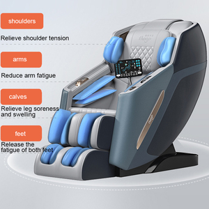 Chaise de massage pour soulager les douleurs aux épaules et à la taille, avec main robotique 3D, massage des mollets et des pieds avec chaleur, inclinaison zéro gravité - Product Image 2