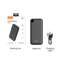 Innisfox Display digital LED 10000mah portabel desain menarik fashion penjualan terbaik output USB ganda bank daya pengisian cepat