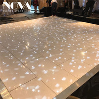 Nappe led en acrylique avec lumière étoilée, livraison gratuite, noir/blanc, RGB, pour mariage, piste de danse, nouveauté, 2020