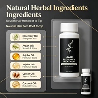 Sérum tonique capillaire activateur de follicules 60 ml – Traitement épaississant pour la croissance des cheveux, ingrédients purs à base de plantes, approvisionnement de 6 mois