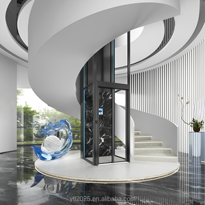 <span class=keywords><strong>Ascenseur</strong></span> de Villa Moderne à Cabine Transparente en Alliage d'Aluminium, Sans Engrenages, pour Petites Maisons et Visites Touristiques, Prix Compétitif - Product Image 6
