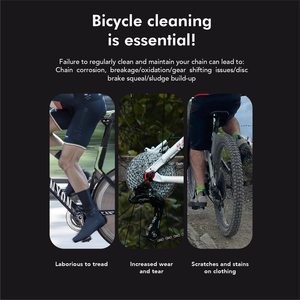 Kit de nettoyage et lubrifiant pour chaîne de vélo 120 ml, parfum citron, dégraissant, détachant, kit de nettoyage de transmission de vélo, logo personnalisé OEM - Product Image 5