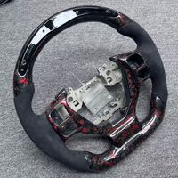 Volant de direction en carbone forgé sur mesure avec LED pour Lexus RC F RC350 RC300 RC200t ISF IS350 IS300 IS250 IS200t