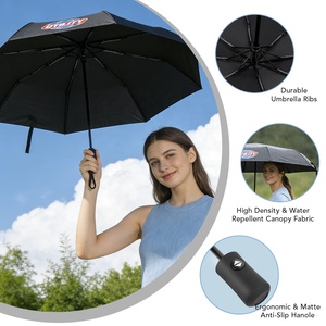 折りたたみ式UVカット防風傘 カスタム自動折りたたみ傘 - Product Image 6