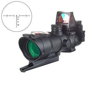 LAMBUL 4X32 Fiber Sights <b>Red</b> Green Dot Sight <b>Cross</b> Real Illuminated for 20mm Magnification Shock Resistant L081/L082/4x32 Highli - Product Image 3