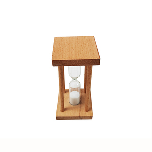 Wholesale Modern Creative Custom Wood Hourglass 3/5 Minutes Wood <strong>Sand</strong> <strong>Timer</strong> Colorful <strong>Sand</strong> Hour for Everyday Timing Use - Product Image 2