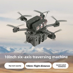 10-Inch FPV <strong>6</strong>-<strong>Axis</strong> Commercial <strong>Drone</strong> 5kg Load Capacity 145Km/H Flight Speed 10Km Remote Control Distance for Aerial Photography - Product Image 6