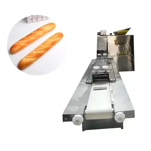 Cheap bakery roll baguette moulder long french bread dough moulder baguette moulding machine