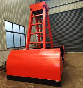 Grue à télécommande sans fil 12m³ pour <span class=keywords><strong>d</strong></span>échiqueteuse de <span class=keywords><strong>d</strong></span>échets <span class=keywords><strong>d</strong></span>'agrumes, avec godet de préhension à clapet, largement utilisée, à vendre - Product Image 6