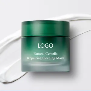 Kunden spezifisches Logo Deep Moist urizing Overnight Wasser creme Schlaf maske Frauen Schlaf gel Gesichts maske Kosmetik