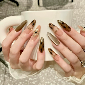 Nouvelle Collection Automne-Hiver 2025 : Faux Ongles Français Faits Main Mi-Couverture Effet <span class=keywords><strong>Manucure</strong></span> Haute Couture – Magnifique <span class=keywords><strong>Manucure</strong></span> de Luxe - Product Image 3