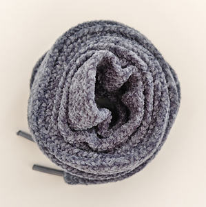 Vente chaude 12mm extra large en peluche chenilles épais <span class=keywords><strong>lacets</strong></span> flous plat graisse faible toile baskets <span class=keywords><strong>lacets</strong></span> moelleux - Product Image 3