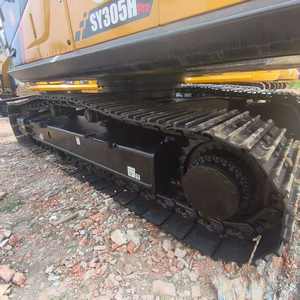 Excavatrice sur chenilles hydraulique d'occasion SANY V2607 d'origine chinoise, 90% NEUVE, engin de construction essentiel avec moteur, pompe et PLC, Chine - Product Image 5