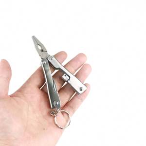 WT 9-en-1 Mini plegable multiusos Herramienta de acero de grado DIY personalizable OEM alicates de medición métrica luz LED 1 año de garantía - Product Image 6