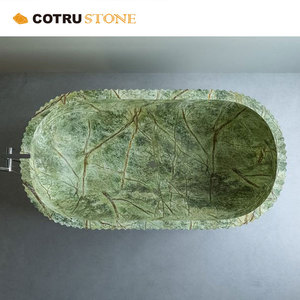 Verde <span class=keywords><strong>Alpi</strong></span> Oscuro. Bañera de Mármol Natural de Alta Calidad, Bañera de Piedra de Lujo Moderna para Interiores de Villa, Tamaño Personalizado - Product Image 5