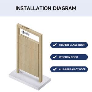 Tủ sách-<span class=keywords><strong>L</strong></span> hình dạng 360 độ xoay ẩn bí mật cửa trục 304 thép không gỉ cửa pivot bản <span class=keywords><strong>l</strong></span>ề - Product Image 6