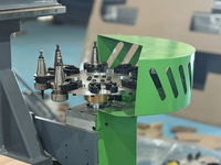 Routeur CNC à changement d'outil à disque de haute précision pour atelier de travail du bois