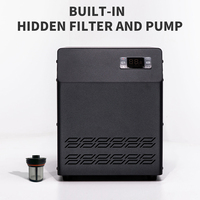 Gurgle Refroidisseur plongeant froid 0.3hp Machine refroidie à l'eau à 0 degrés Refroidisseur de bain de glace commercial domestique