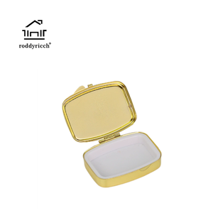 Factory Direct Metal Classic Promotional Pill Box Foldable Portable Custom Engraved with LOGO & Patterns