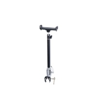Support universel pour tablette en alliage d'aluminium pour pince et trépied de microphone, rotatif à 360°, compatible iPad 5-12 pouces |   Streaming en direct