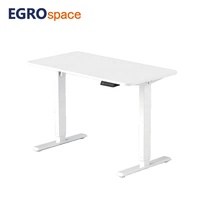 EGROspace Table haute réglable Hauteur Télécommande Ascenseur Ordinateur Cadre électrique Bureau Assis Debout Bureau