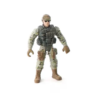 24 PCS/BOX Soldados De Juguete Army Soldiers Toys Military Action Figures