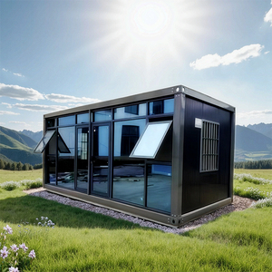 Giá Thấp Sang Trọng Container Nhà Đúc Sẵn Thép Kit Set Thiết Kế Hiện Đại Trọng Lượng Nhẹ Không Thấm Nước Cách Âm 3-Năm Bảo Hành - Product Image 1