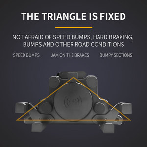 ขาตั้งโทรศัพท์มือถืออเนกประสงค์แบบอลูมิเนียมสำหรับจักรยาน ที่ยึดโทรศัพท์มือถือสำหรับขี่จักรยาน ที่ยึดโทรศัพท์มือถือสำหรับมอเตอร์ไซค์ ที่ชาร์จโทรศัพท์มือถือ - Product Image 4