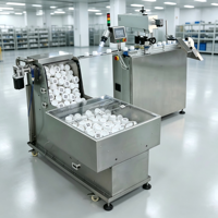 Machine de marquage de bouchons de bouteilles laser UV entièrement automatique, refroidie par air, avec lecture CNC en ligne de codes QR/DataMatrix et inspection par vision NG Auto
