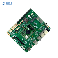 Placa de Desarrollo ARM HelperboardA527, Alternativa a Raspberry Pi, con OctaCore A55 2.0GHz, Pantalla Dual para Linux y Android Integrados