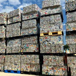 Bales de Chatarra de Aluminio Compactado Baratos para Reciclaje de Metales, Material de Recuperación de Latas de Bebidas de Alta Calidad - Product Image 1