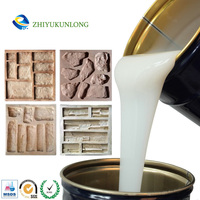 Échantillon Gratuit Moules en Silicone 3D Mur Béton Brique Plâtre Carrelage Panneau Garniture Moule Matière Première Silicone Liquide RTV2 Caoutchouc