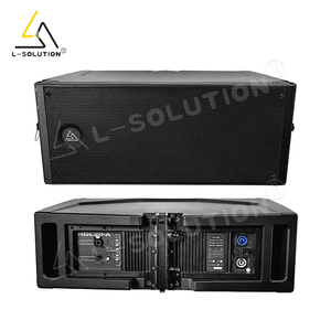 Enceintes Line Array Actives Stéréo 110V 1400W Double 10 Pouces Série HDL20 Aimant Néodyme Impédance <span class=keywords><strong>8</strong></span> Ohms avec Flight Case Inclus - Product Image 6