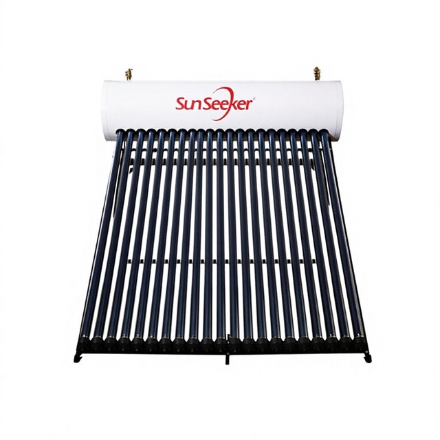 Household Solar Water Heater with Solar Thermal Vacuum Tubes 200L Capacity Solar Water Heating System