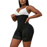 Best-seller transfrontalier : Culotte gainante post-partum taille haute, antibactérienne, antidérapante, effet lifting des fesses et amincissante pour le ventre