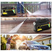 Nettoyeur haute pression portable 220V pour la maison, pistolet de lavage automatique à moteur électrique à induction, lave-auto domestique