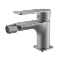 Robinet de lavabo WC moderne en laiton, mitigeur monocommande eau chaude/froide en céramique, fixation monotrou pour salle de bain