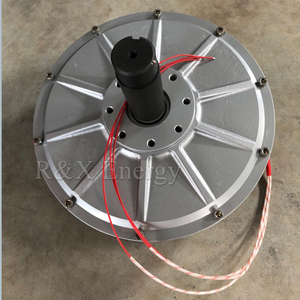 เครื่องกำเนิดไฟฟ้าแม่เหล็กไร้แกนแบบ Axial Flux กำลังไฟ 5kw/7kw/10kw แบบไร้แปรงถ่าน แรงบิดต่ำ 600 รอบต่อนาที สำหรับพลังงานลม รุ่น RX-PMG380-5k - Product Image 6