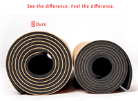 Tapete de Yoga de Corcho y Caucho Natural para Niños, Diseño de Unicornio Impreso, Ecológico, Antideslizante, Duradero, de Primera Calidad, Tamaño Pequeño, con Logotipo Personalizado 2026