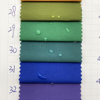 Haute qualité rides Ristop 1.5mm vérifier Nylon tissu 100% Taslon imperméable doudoune coupe-vent Cargo pantalon coupe-vent tissu coupe-vent