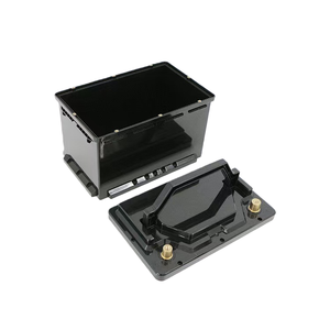 Caja de Batería Automotriz con Fijación por Tornillos 57217, 280x177x188mm, Carcasa de Plástico Moldeada por Inyección Personalizada para Baterías de Litio de Automóviles - Product Image 2