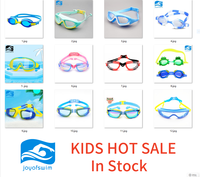 Lunettes de natation de compétition pour enfants, anti-buée, réduisant la résistance, avec vue HD pour garçons et filles