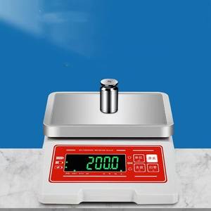 Elektronische digitale wasserdichte IP68-Waage Edelstahl Digitale Waage Tisch waage 30kg <span class=keywords><strong>Super</strong></span> ss <span class=keywords><strong>6</strong></span> - Product Image 3