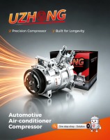 Compresseur universel 12V AC neuf pour voitures, bus et camions, R134a, haute qualité, modèle d'usine, pièces de compresseur