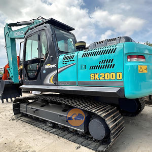 รถขุดตีนตะขาบ <span class=keywords><strong>Kobelco</strong></span> SK200D ของแท้จากญี่ปุ่น ขนาด 20 ตัน มือสอง พร้อมเครื่องยนต์ฮีโน่ ปั๊ม และเกียร์ ความจุบุ้งกี๋ 0.<span class=keywords><strong>8</strong></span> ลบ.ม. - Product Image 2