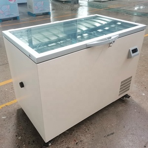 Congelador comercial de exhibición de atún de baja temperatura de 270L -55 grados - Product Image 6