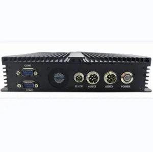 All aluminum car mounted BOX industrial control computer i5 6300HQ CPU Aviation plug-in Power supply Built for car use mini pc
