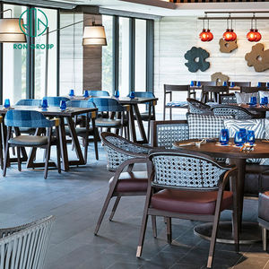 Café tienda <span class=keywords><strong>de</strong></span> té chino <span class=keywords><strong>de</strong></span> lujo moderno <span class=keywords><strong>McDonald</strong></span> cafetería hospitalidad comercial restaurante <span class=keywords><strong>de</strong></span> madera muebles mesa y silla conjunto - Product Image 6